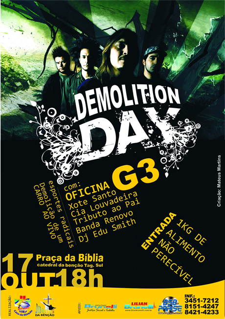 demolition day brasila em outubro